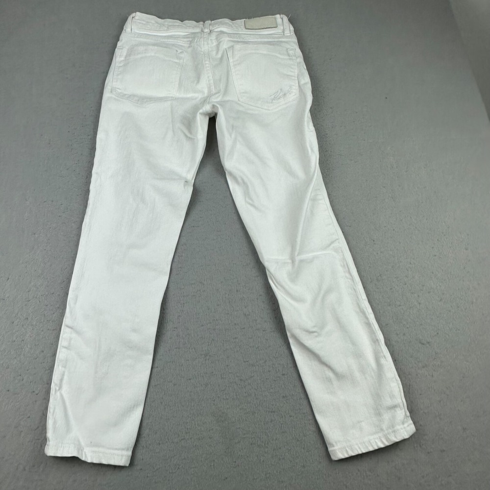 Karl Lagerfeld Straight Leg White Women’s Jeans - Picture 5 of 7